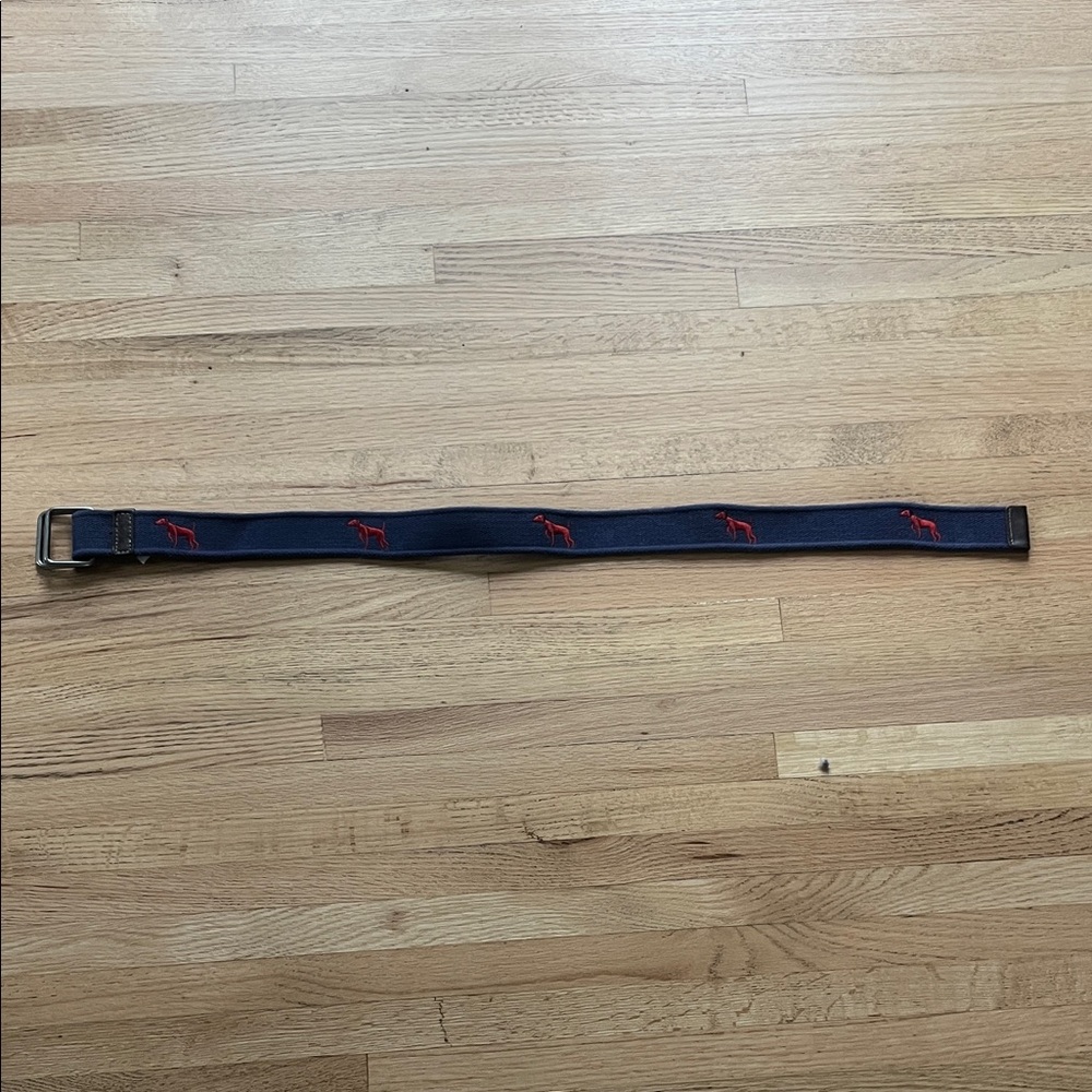 Boys Pointer Dog Belt, S/M, 32”